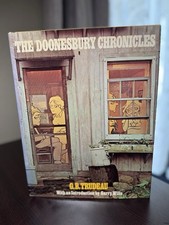 The Doonesbury Chronicles | by G. B. Trudeau | 1975 First Edition Hardcover w/DJ picture