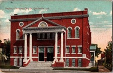 Bethany Christian Church Evansville Indiana 1914 Postcard picture