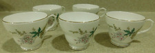 Vintage Duchess Bone China England Louise 364 Coffee Tea Cup Set Of 5 . picture