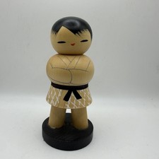 Creative Kokeshi Doll Judo Practitioner 5 Inches Tall picture