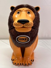 VTG The Original Tiger Brand Lion Cookie Jar – Roaring/Talking – 1999 WORKING S3 picture