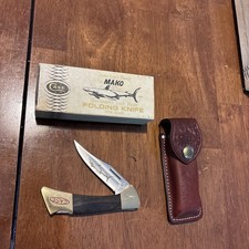 1985 Case XX P158 LSSP ~ Mako Sportsman's Lock Blade ~ New with Sheath/Box 5Dot picture