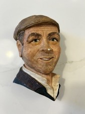 Vintage 1998 Lakeland Studios Masquerade Chalkware Head The Trainer McHugh 46041 picture