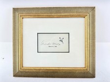 Original 1963 Groucho Marx Signature w/Provenance & Authenticity picture