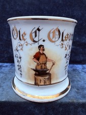 Occupational Shaving Mug, Blacksmith at Anvil picture
