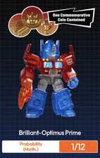 Blokees Transformers Defender Version 05 Mini Model Kit Brilliant Optimus 1/12 picture