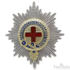 Replica of the British Order of the Garter Star Badge top quality UK medal Badge picture