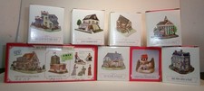 Vintage Lot of 10 Liberty Falls Americana Collection Village Buildings Boxed picture