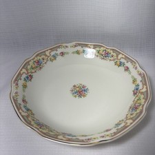 Vintage Mount Clemens Mildred 8” Shallow Soup Bowl 1930’s Or 40’s picture