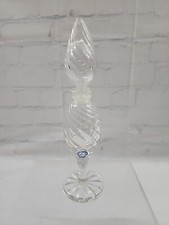 Vintage IW Rice Co Glass Perfume Bottle w/Stopper picture