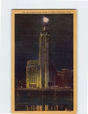 Postcard Le Veque Lincoln Tower at Night Columbus Ohio USA picture