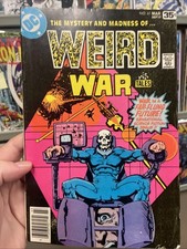 Vtg DC Comics No. 61 Mar. 1978 The Mystery & Madness of Weird War Tales Comic picture