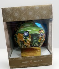 Dillard’s Trimmings Handcrafted Glass Christmas Ornament – Hand-Painted Italy picture