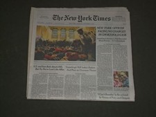 2014 DECEMBER 4 NEW YORK TIMES - NY OFFICIER NO CHARGES IN ERIC GARNER DEATH picture