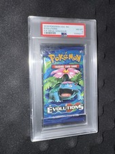2016 POKEMON XY EVOLUTIONS FOIL PACK MEGA VENUSAUR - PSA 8 picture