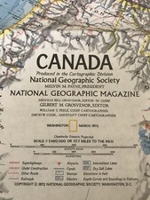 1972 (March) Close-Up Canada; National Geographic; Excellent Condition picture