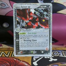 Scizor Ex 101/109 Team Rocket Pokemon Holo HP picture