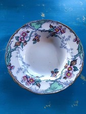 Rare antique PINDER BOURNE CO. England large soup plate..Apple Blossom... picture