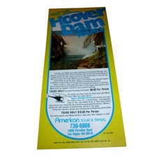 2 Vintage Hoover Dam Lake Mead Tour Brochure American Tour & Travel Las Vegas NV picture