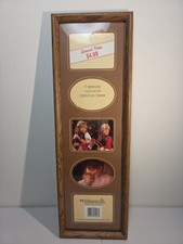Vintage Intercraft 5 Opening Wood Photo Collage Frame Memories Collection picture