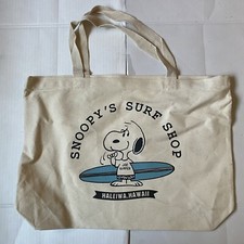 Snoopy Official Surf Shop Hawaii Haleiwa Limited Tote Bag SNOOPY S SURF picture