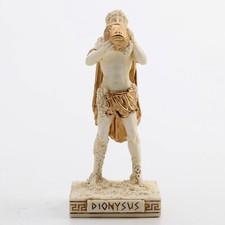 Dionysus Greek God Of Wine Painted Polystone Spiritual & Religious Collectible picture