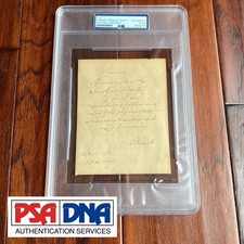 SAMUEL FRANCIS SMITH Autograph 