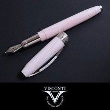Visconti Venus Pearl Rose Fountain Pen Fine 1 of 300 Unused Italy picture