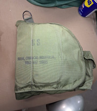 US Military OD Green Carry Bag Marked 