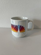 Vintage Papel NBC Logo Rainbow Peacock Coffee Mug picture
