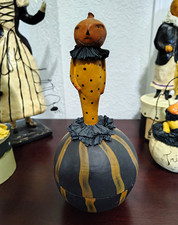 Rare Bethany Lowe Halloween Pumpkin Man Candy Box picture