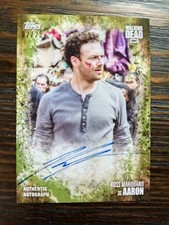 2017 THE WALKING DEAD ROSS MARQUAND / AARON AUTO /25 picture