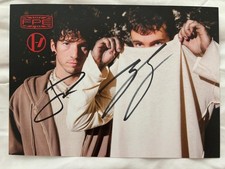 Twenty One Pilots FPE Postcard Signed by Tyler Joseph and Josh Dun CLANCY TOUR picture