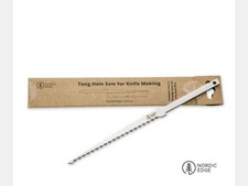 Nordic Edge Broach Tang Hole Saw Knife Making Blade Only picture