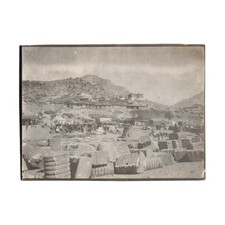 WWI Ottoman Empire Army Military Supply Depot & Logistics Camp Anatolia Photo picture