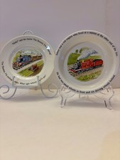 Vintage 1984 Wedgwood Thomas Tank Engine Plate Bowl James Terence England picture