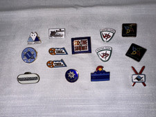 Lot of 14 Vintage Colorado Ski Resort Lapel Pins 1970s 1980s ski pins picture
