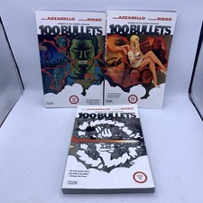 100 Bullets Comic Books 3 4 5 By Azzarello / Risso 2015 2016 Vertigo Paperback picture