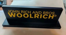Rare Vintage John Rich And Bros WOOLRICH Display Sign Duluth Minnesota Store picture