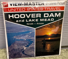 GAF View-Master Hoover Dam and Lake Mead 3 Reel Packet NEW SEALED  picture
