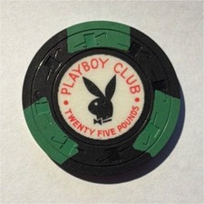 Playboy Club London $25 Casino Chip Gaming Token Casino Collectible London picture