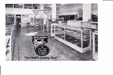 Cheyenne, WY  Western Ranchman Outfitters Advertising Card 1940s picture