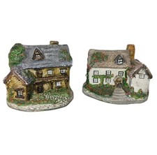 1986 Vintage Ron Gordon designs cottage Village house lot set lighted homes picture