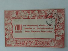 Dippy Dope 1911 Antique Postcard picture