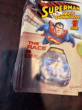 MINT Superman & Jeff Gordon #1 First Issue DC Comics NASCAR Racing 2006 - 20 yrs picture