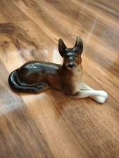 Vintage Royal Dux Bohemian German Shepherd Figurine 7