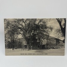 Velvet Mill , Manchester, Conn. Postcard picture
