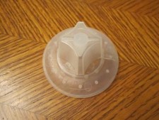 Tupperware Scouring Pad Gripper Gadget Stainless Sponge Holder Handle #357 Vtg picture