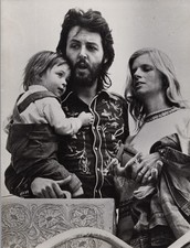 A39 A3908 Paul McCartney Linda McCartney Family Portrait Music Beatles Singer picture