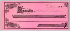 Antique Receipt 1887 A. K. & P. Talcott picture